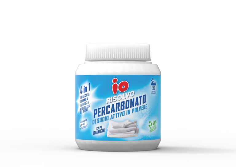 io risolvo percarbonato per capi bianchi